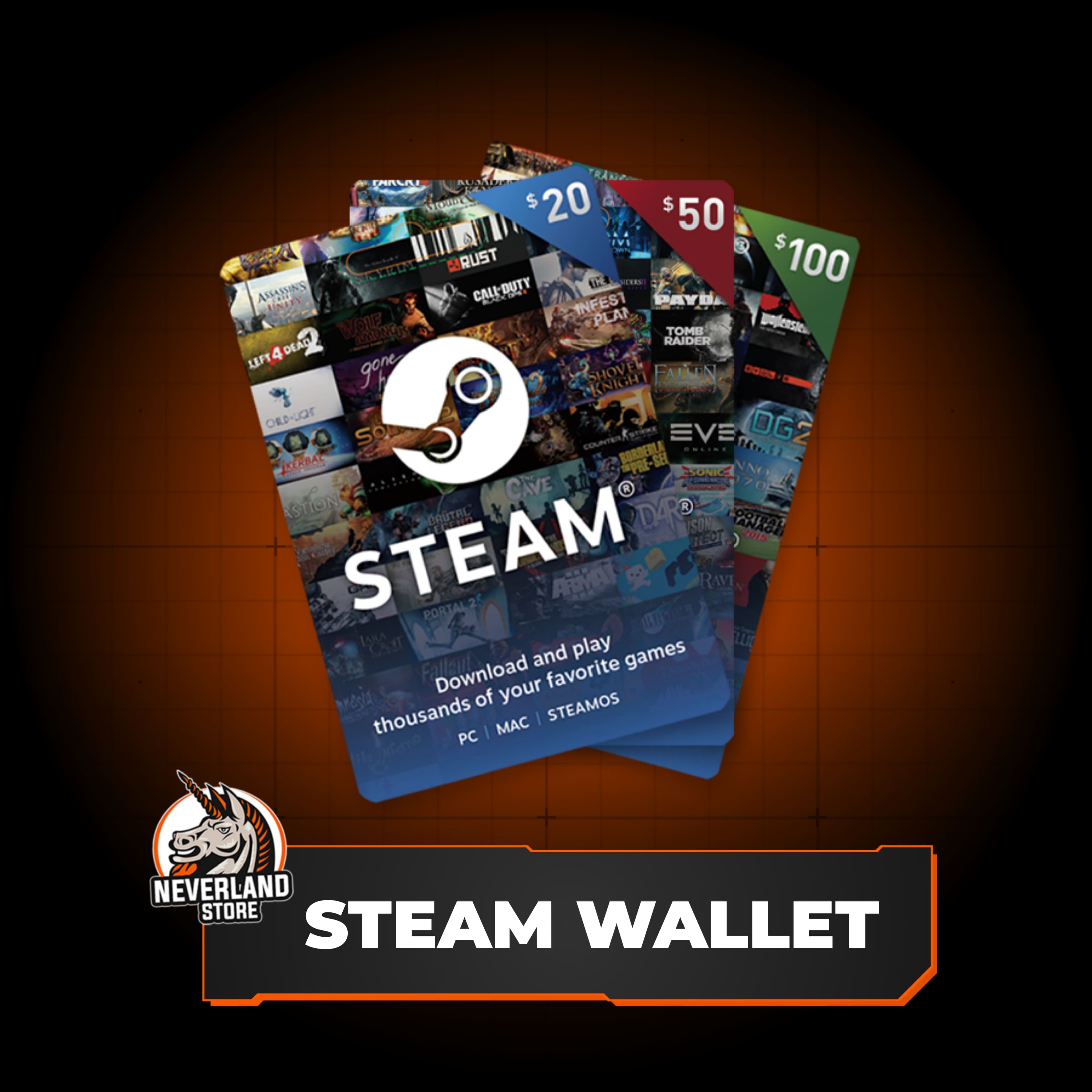 Steam Wallet Code - Indonesia